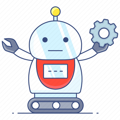 Robot, automaton, bionic person, robotic device icon - Download on Iconfinder
