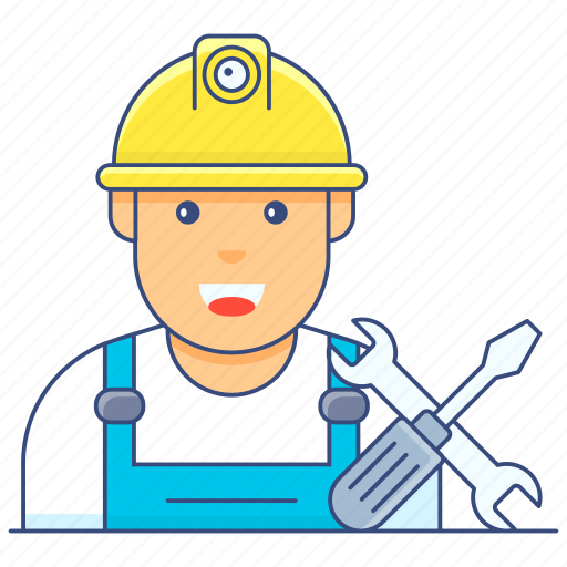 Worker, labourer, engineer, labor, operator icon - Download on Iconfinder