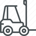forklift, transport, transportation, truck, vehicle