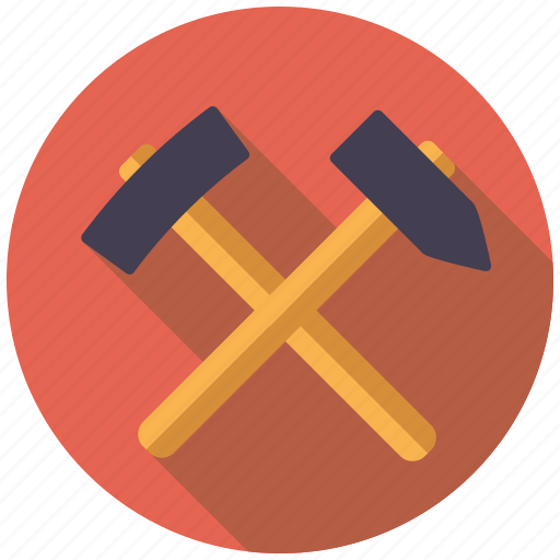 Equipment, hammer, industry, mining, tools icon - Download on Iconfinder