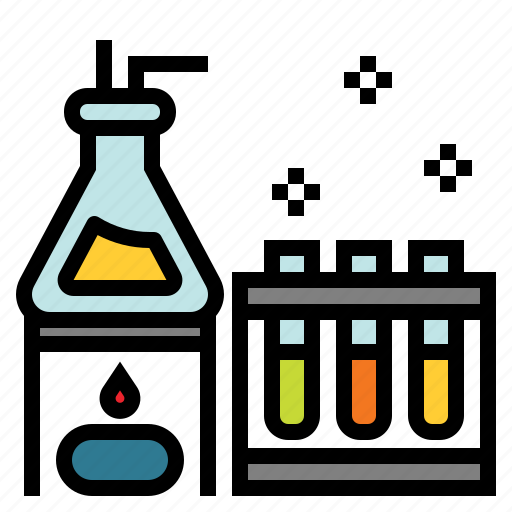 Chemical, chemistry, education, flask, science, test, tube icon - Download on Iconfinder