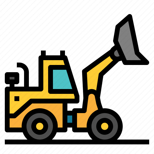 Construction, excavator, industry, machine, transport, work, working icon - Download on Iconfinder