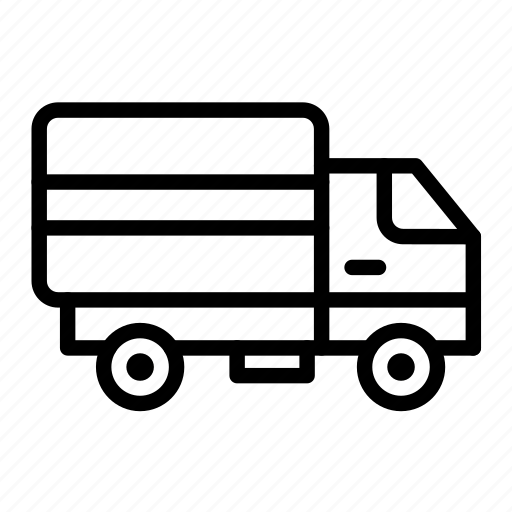 Truck, delivery truck, logistic, logistics delivery, industry icon - Download on Iconfinder
