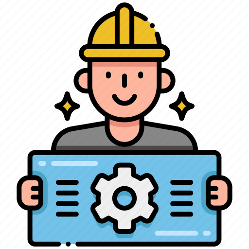 Engineer, male, technology, man icon - Download on Iconfinder