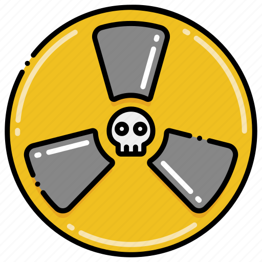Radioactive, radiation, danger, power, nuclear icon - Download on Iconfinder