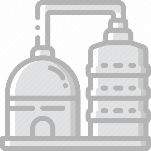 Factory, industrial, industry, machines, manufacture, silos icon - Download on Iconfinder