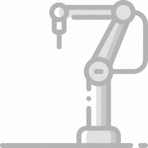Arm, factory, industrial, industry, machines, manufacture, robotic icon - Download on Iconfinder