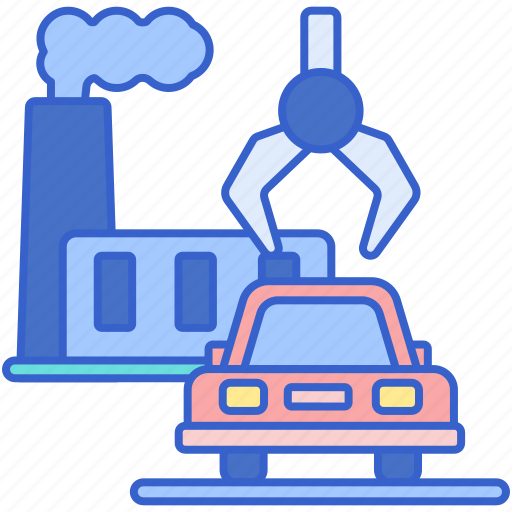 Automotive, industry, car, manufacturing icon - Download on Iconfinder