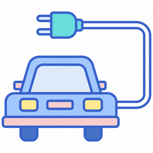 Electric, car, transportation, transport, electricity icon - Download on Iconfinder