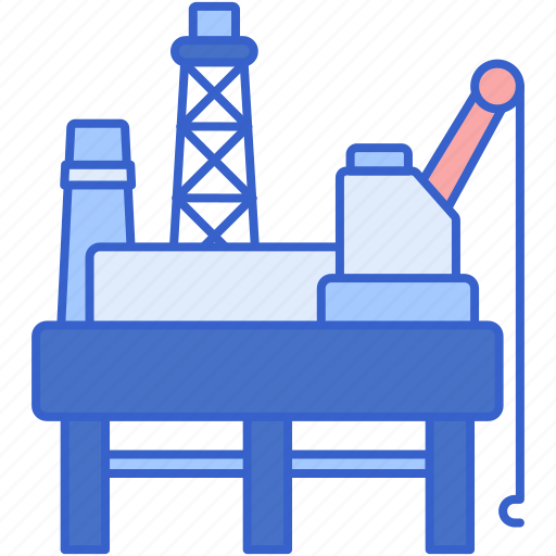 Offshore, platform, oil, mining, industry, energy icon - Download on Iconfinder