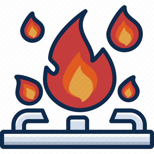Fire, flame, fuel, gas, gasfire, oil icon - Download on Iconfinder