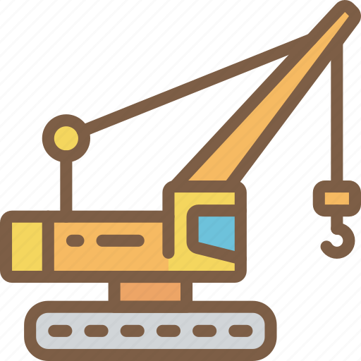 Crane, factory, industrial, industry, machines, manufacture icon - Download on Iconfinder