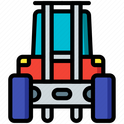 Factory, forklift, industrial, industry, machines, manufacture icon - Download on Iconfinder