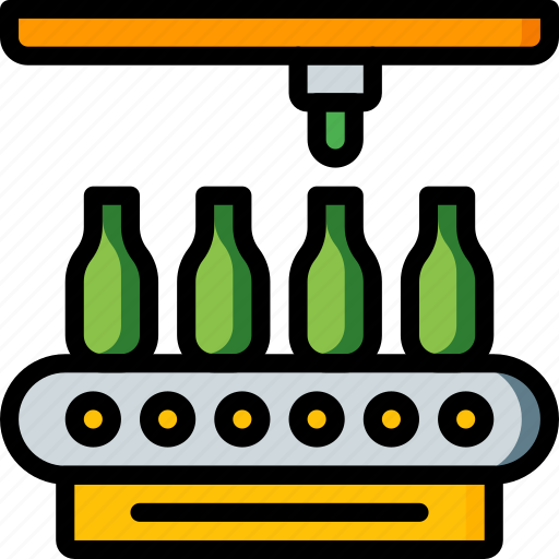 Bottle, factory, industrial, industry, machines, manufacture, manufacturing icon - Download on Iconfinder