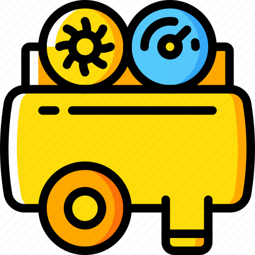 Compressor, factory, industrial, industry, machines, manufacture icon - Download on Iconfinder