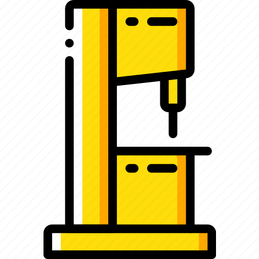 Drill, factory, industrial, industry, machines, manufacture icon - Download on Iconfinder