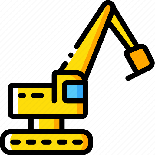 Excavator, factory, industrial, industry, machines, manufacture icon - Download on Iconfinder