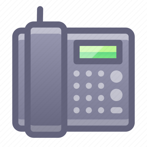 Landline, phone, office icon - Download on Iconfinder