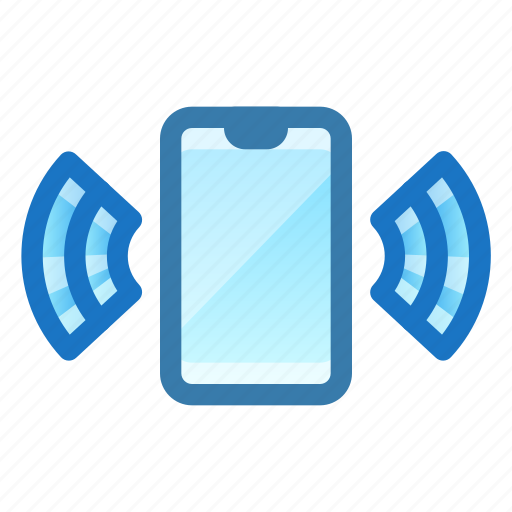 Mobile, smartphone, ring, vibrate icon - Download on Iconfinder