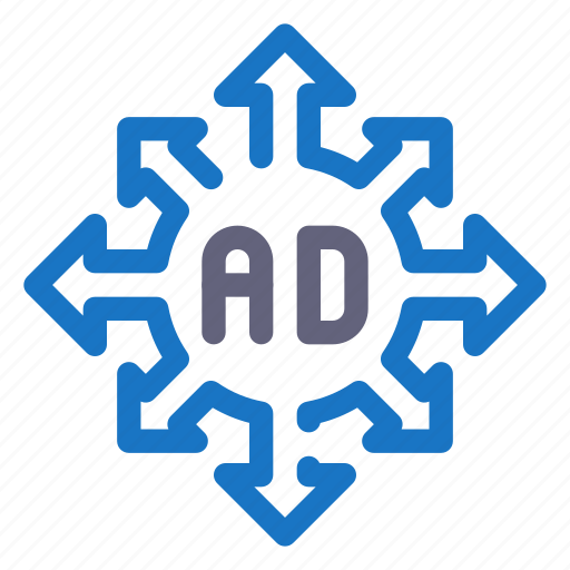 Ad, advertisement, marketing, distribution icon - Download on Iconfinder