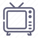 tv, retro, channel