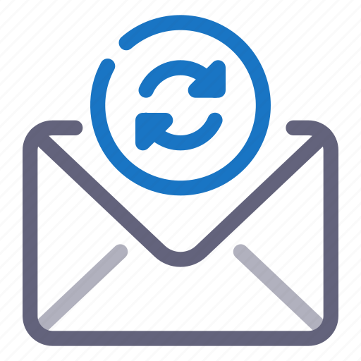 Email, mail, sync, synchronize icon - Download on Iconfinder