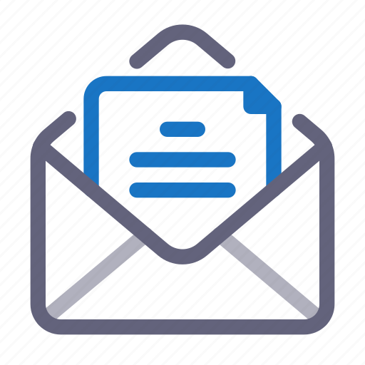 Email, mail, letter, open icon - Download on Iconfinder