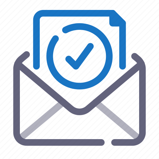 Email, mail, tick, ok icon - Download on Iconfinder