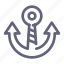 anchor, marine, dock 