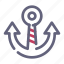 anchor, marine, dock 