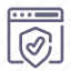 browser, shield, protection, safe, secure 