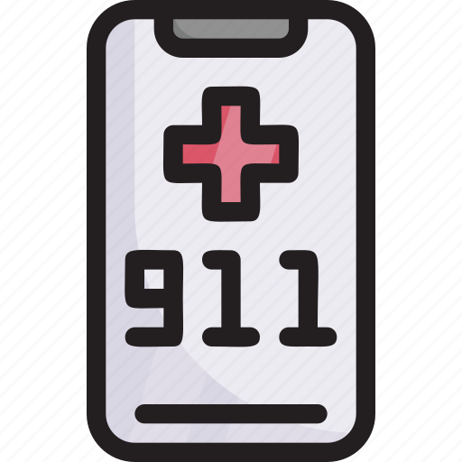 Clinic, emergency call, health, hospital, infirmary, medical, phone icon - Download on Iconfinder