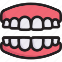 clinic, health, hospital, infirmary, jaw with teeth, medical, mouth