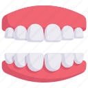 clinic, health, hospital, infirmary, jaw with teeth, medical, mouth 