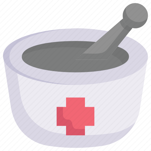 Clinic, health, hospital, infirmary, medical, medicine logo, mortar icon - Download on Iconfinder
