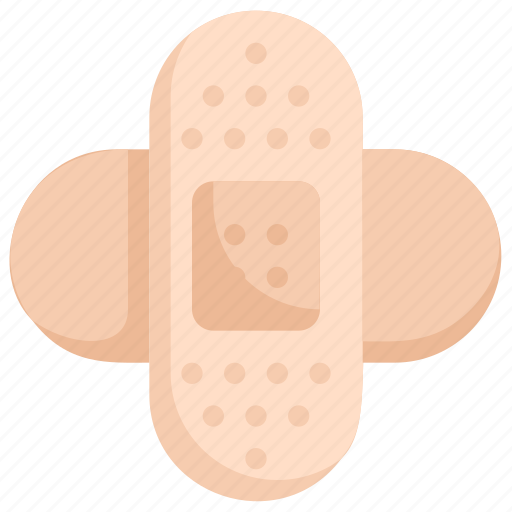Band aid, clinic, health, hospital, infirmary, medical, plaster icon - Download on Iconfinder