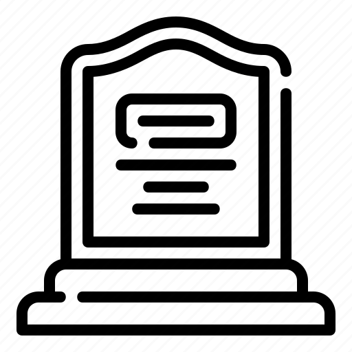 Gravestone, graveyard, cultures, burial, funeral, rip icon - Download on Iconfinder