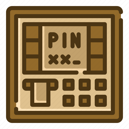 Atm, machine, cash, withdrawal, point, banknote, electronics icon - Download on Iconfinder