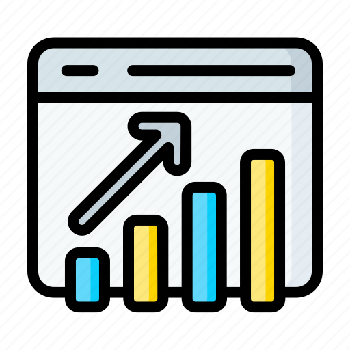 Chart, graph, growth, increase, statistic icon - Download on Iconfinder