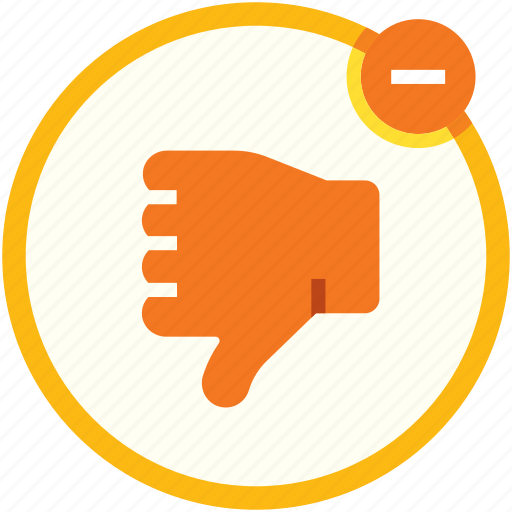 Bad, dislike, down, negative, social media, thumb, vote icon - Download on Iconfinder