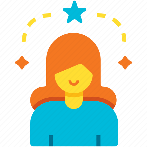 Female, influencer, marketing, review, social, youtuber icon - Download on Iconfinder