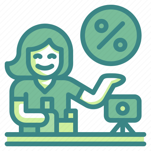 Commission, deal, dealing, percent, percentage, purchasing, trade icon - Download on Iconfinder