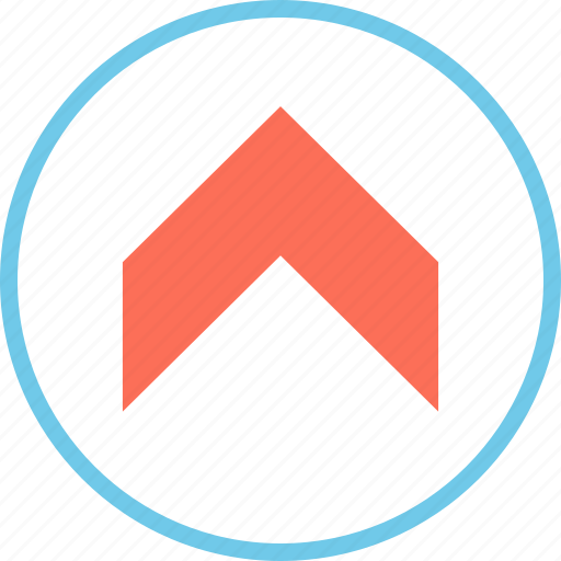 Arrow, point, upwad icon - Download on Iconfinder