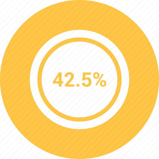 Forty, percent, percentage, two icon - Download on Iconfinder