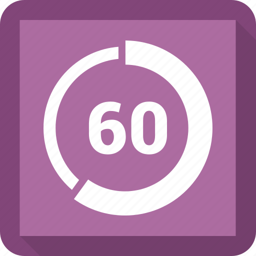 Percent, percentage, rate, sixty icon - Download on Iconfinder