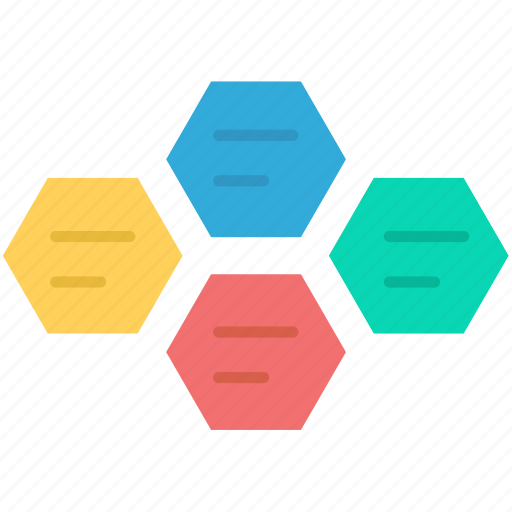 Hexagon, chart, infographic, element, bar, statistics, report icon - Download on Iconfinder