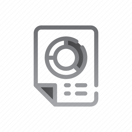 Pie, chart, report, file, analysis, statistics icon - Download on Iconfinder