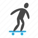 active, board, skate, skateboard, sport, street, blob, activity