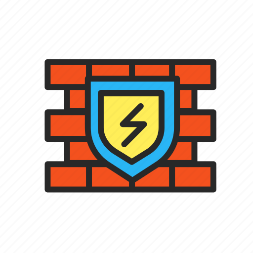 Antivirus, bricks, data, information, protection, wall icon - Download on Iconfinder