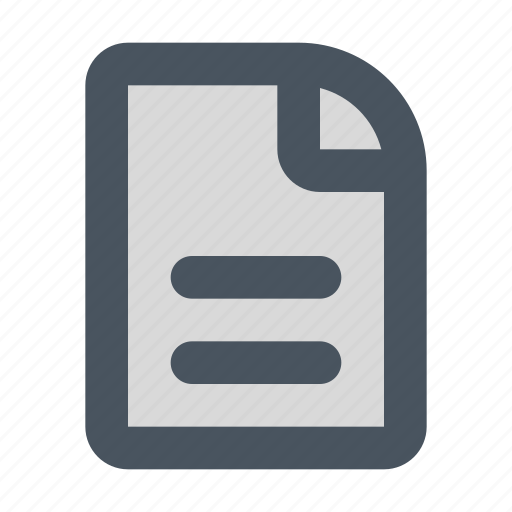 File, document, archive, paper, page, form, word icon - Download on Iconfinder